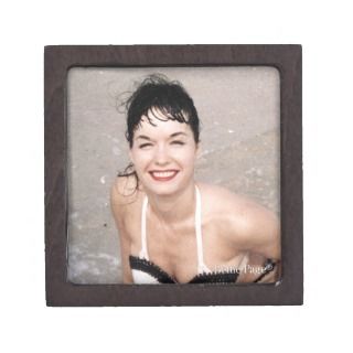 23.80   Bettie Page Smiling In the Surf on the Beach Premium Jewelry