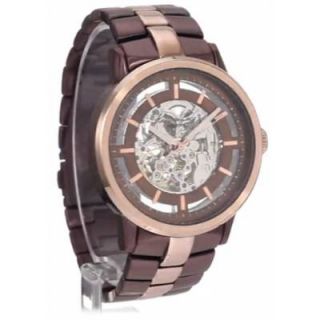 Kenneth Cole KC9031 Mens Automatic Brown ion Plating Rose Gold Dial