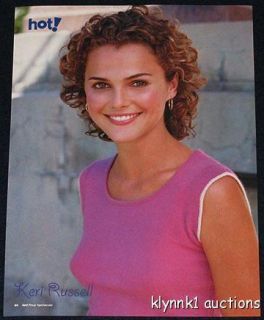 Keri Russell Pinup Felicity Magazine clippings PINUPS