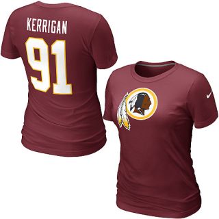 Nike Washington Redskins Ryan Kerrigan Womens Name & Number T Shirt