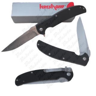 Kershaw Chill Folding Knife G 10 Handle Plain Edge 3410