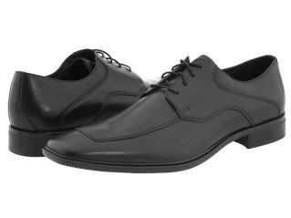 Kenneth Cole New York Mens Shoes Annual Meet ing Oxford Black Leather