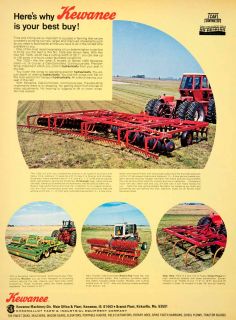 1978 Ad Kewanee Machinery Illinois Kirksville Missouri Tractor Farming