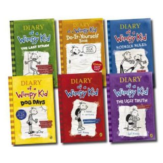 Diary of A Wimpy Kid Series Book 1 6 2007 2011 E Book