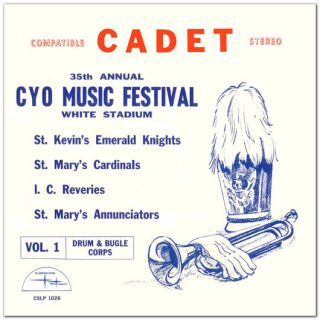 1966 CYO Music Festival Drum Corps CD St. Kevins, St. Marys. I.C
