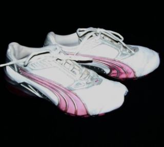 Women 6 5 Puma Volleyball Sneaker Shoe White Pink
