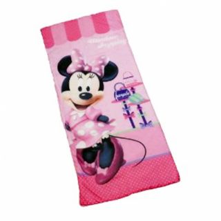 Disney Minnie Mouse Pretty Kids Sleeping Bag Camping Travel