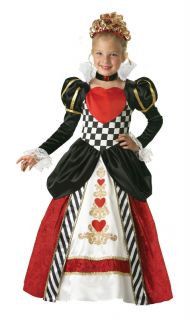 Elite Queen of Hearts Child Costume Alice in Wonderland