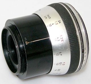 Kilfitt Makro Kilar E 2 8 40 mm Lens with M42 Thread Mount Pentax