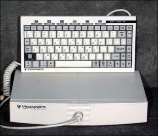 Videonics Video Titlemaker TM 3000 with Keyboard Power Adapter