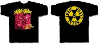 Toxic Holocaust CD lgo Death Master Official Shirt LRG New