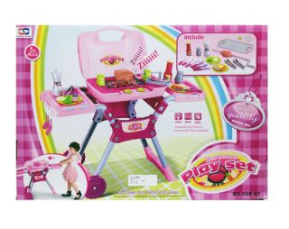 Barbeque BBQ Play Set Grill Lights & Music Kids Toy Childrens Toy NEW