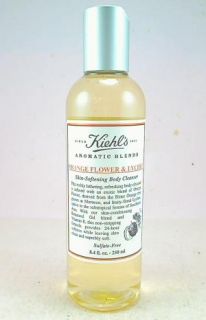 Kiehls Aromatic Blends Orange Flower Lychee Body Cleanser 8 4 oz New
