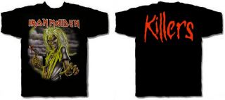 Iron Maiden CD cvr Killers Eddie Official Shirt Large New