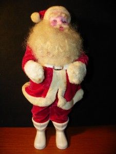 Vintage Santa Claus w Rosey Cheeks 14 5