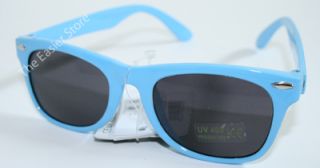 Kids Sunglasses Retro 80s Wayfarer UV400 Safe Sun Glasses Boys Girls