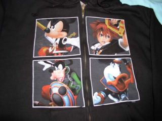 Disney Kingdom Hearts Hoodie Sweatshirts Jacket