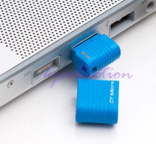 Kingston 16GB 16g USB Flash Pen Drive Mini Nano Tiny Blue DataTraveler