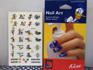 /Minnie Mouse Disney Nail Art Stickers/Nail Files Plus FREE Bonus