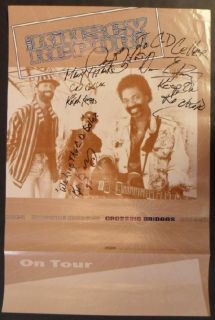 Kinsey Report Crossing Bridges Signed Autograph Promo Poster 1993