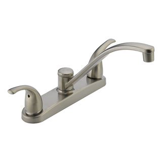 P299208LF SS Choice Two Handle Kitchen Faucet Stainless Steel