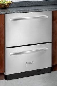 KitchenAid KUDD03DTSS Double Drawer Dishwasher Stainles