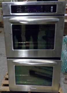 KitchenAid KEBS207SSS 30 Double Electric Wall Oven SS