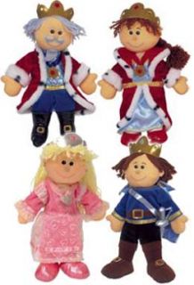 Tellatale Puppet King Queen Princess Prince Set