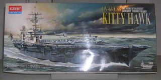 Academy 1 800 USS Kitty Hawk CV 63 Model Kit