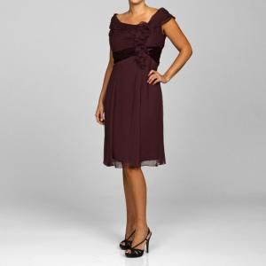 KM Collections by Milla Bell Plus Size Rosette Dress 18
