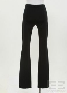 WOLFORD Black Seamed Stretch Knit Pants Size 34