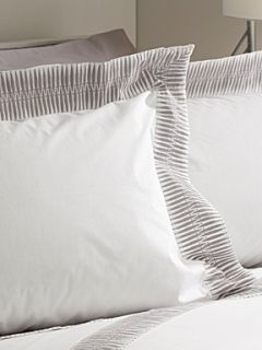 Casa Couture Montagu grey oxford pillowcase   