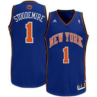 New York Knicks AmarE Stoudemire Blue Swingman Jersey Sz 4XL