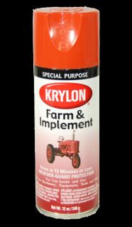 Krylon 1820 Allis Chalmers Orange Tractor Spray Paint