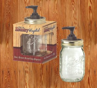 Western Decor Kountry Krystal Ball/Mason Fancy Jar (BBQ Sauce) Soap