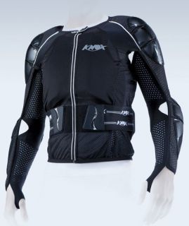 Knox Armor Cross Protection Motorcycle Shirt CE Black
