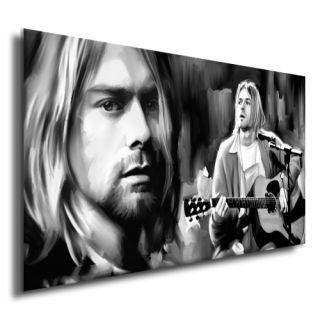 Nirvana Kurt Cobain CD Poster Painting Music Canvas Art Giclee Print A