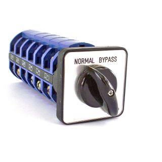 Kraus & Naimer Bypass Selector Rotary Switch C42C54000 55 Amp 600 VAC
