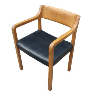 Mid Century Modern Krug Wood Arm Chairs