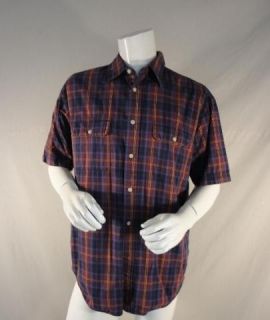 Items  Short Sleeve, Button Front Collar Shirt w/ Pockets & T Shirt