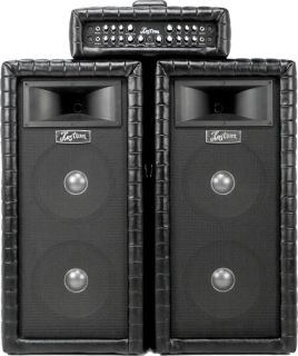 The Kustom Tuck N Roll PA System Package includes two Tuck N Roll