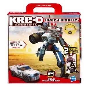 Kreo Transformers Prowl #30690 Build Police Car or Robot + 2 Kreons