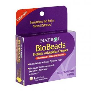 Natrol (incl Laci Le Beau Teas) BioBeads Probiotic Acidophilus