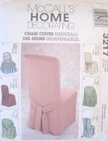 Chair Cover Essential Home Dec Pattern McCalls 3217 New