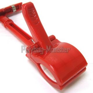 Bright Red Sign Clip Price Label Holder 17cm Long