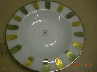 Large Round Bowl with White Base from Glory by La Villa