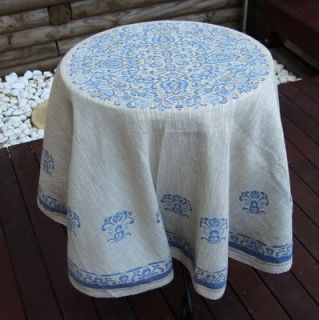 New Handmade Lace Large Tapestry Round Tablecloth Rug L
