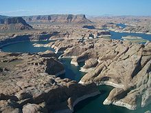from the first parts of the movie were shot around Lake Powell