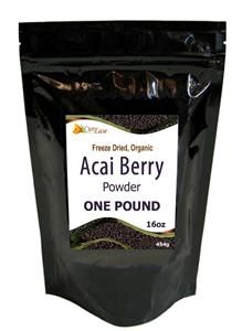 Organic Freeze Dried Perfect Pure Acai Berry Burn Powder 16 oz One