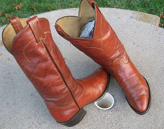 Tony Lama Cowboy Western Boots Mens 7 5D